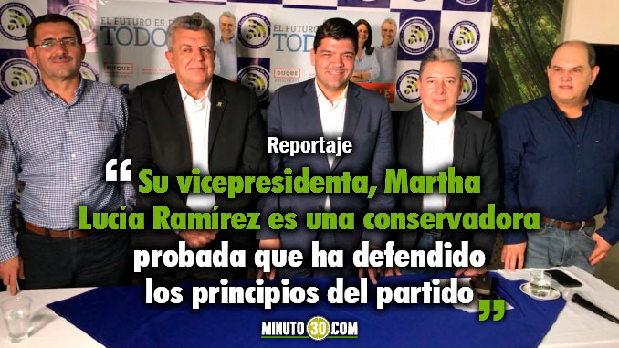 Movimiento ‘Conservadores de Vida’ presentó su adhesión a la campaña  de Iván  Duque