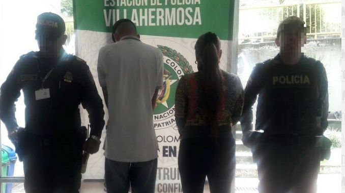 FOTOS: Tres personas capturadas en el oriente de Medellín con armas y munición 3 Pareja_Capturada-copia