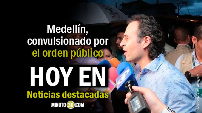 Lo de Hoy en Minuto 30: Se escucharon ráfagas de balacera durante pronunciamiento de Federico Gutiérrez