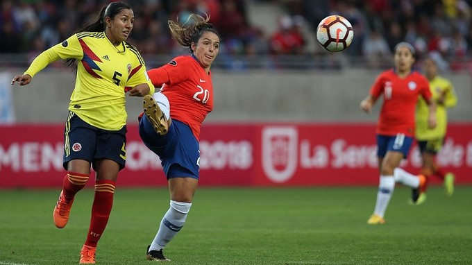 Colombia deja escapar puntos frente a Chile pese a nuevo gol de Catalina Usme 1 Seleccion colombia femenina Copiar