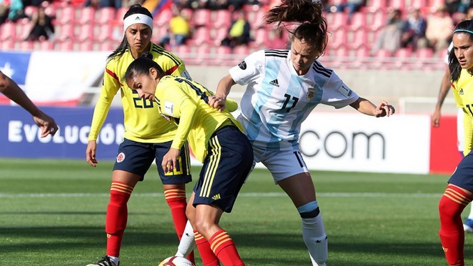 La Selección Colombia Femenina fue derrotada 3-1 al comienzo de la fase final de la Copa América 1 Seleccion colombia femenina vs argentina