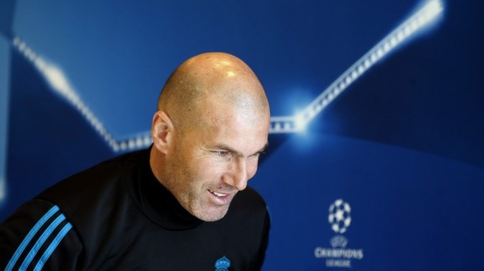Zinedine Zidane (DT del Real Madrid): “Es mejor si hay presión, pero no somos favoritos”