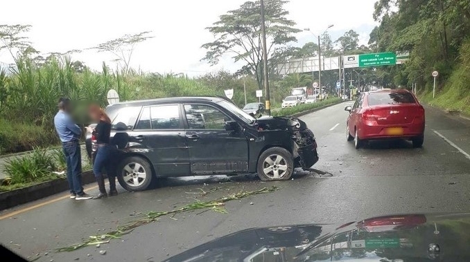 Piso mojado habría sido la causa de un aparatoso accidente en Las Palmas
