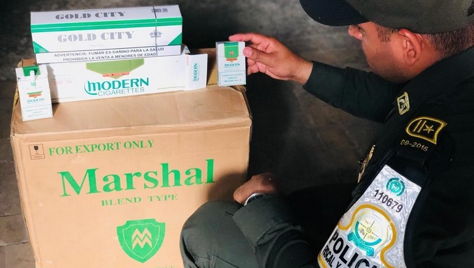 199.000 cajetillas de cigarrillo incautaron las autoridades en Yumbo