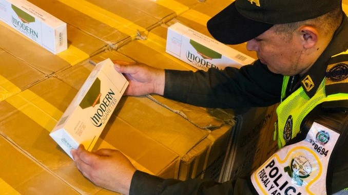 199.000 cajetillas de cigarrillo incautaron las autoridades en Yumbo