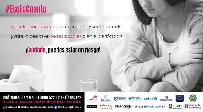 Campaña contra la trata de personas