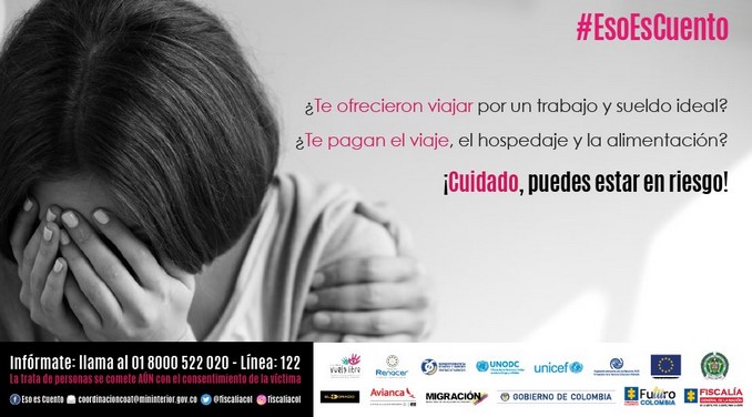 Campaña contra la trata de personas