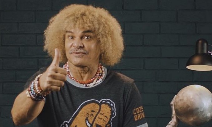 Foto. Hasta historia enseñó 'El Pibe' Valderrama con un recuerdo que tiró a Instagram 1 carlos el pibe valderrama Copiar