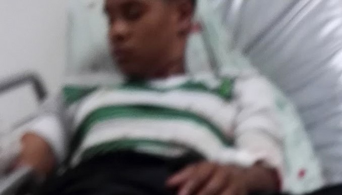 César Alberto Martínez Rocha, herido con machete en Valledupar