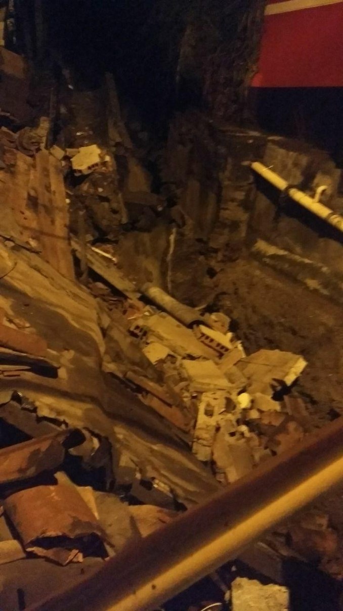 Preocupación en el barrio París. Vivienda se derrumbó tras fuertes lluvias