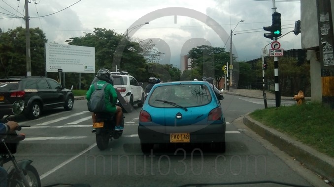 Así transcurre el día sin carro en Medellín