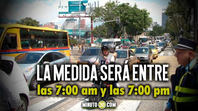 ¡Pilas! El martes 24 de abril habrá día sin carro y sin moto en Medellín y sus corregimientos