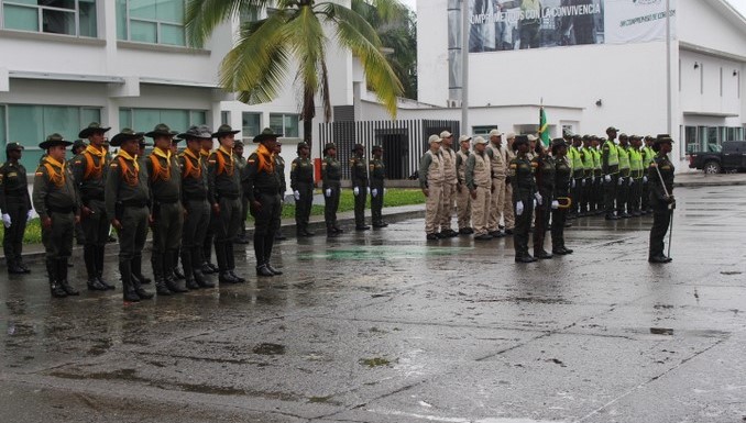 Policía en el Chocó realizó un homenaje a los uniformados víctimas del conflicto