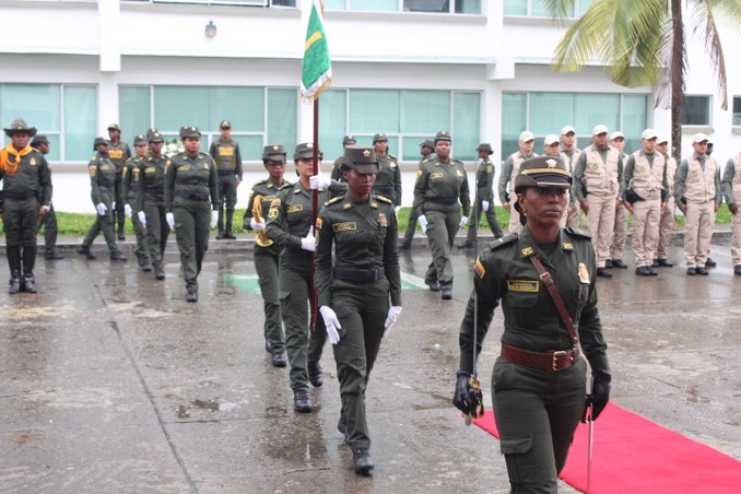 Policía en el Chocó realizó un homenaje a los uniformados víctimas del conflicto