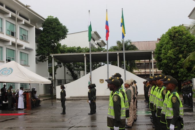 Policía en el Chocó realizó un homenaje a los uniformados víctimas del conflicto