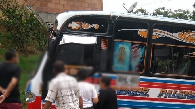 homicidio conductor de bus en Robledo