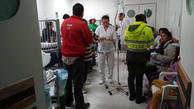 Ochenta personas intoxicadas en Soacha por alimentos en mal estado
