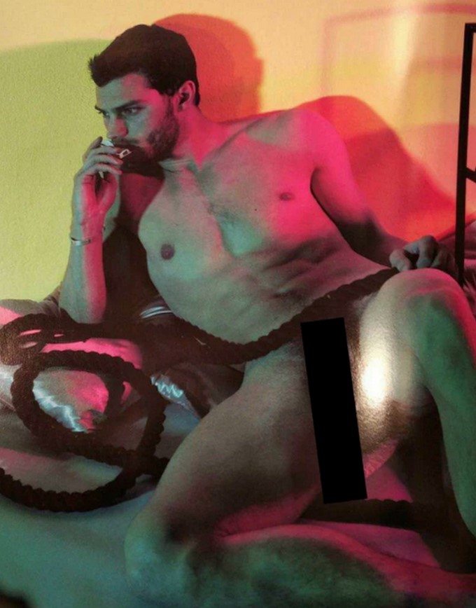 Jaime Dornan desnudo/ Tomada de La Verdad