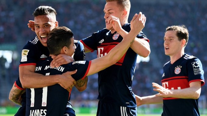james bayern munich campeon Copiar