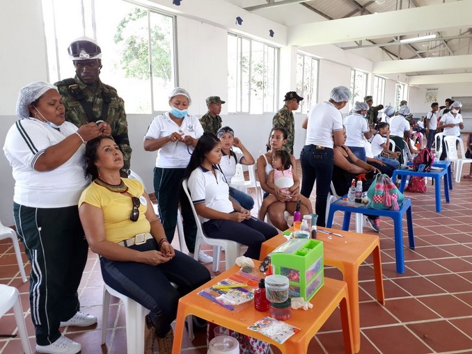 Habitantes de San José de Apartadó se beneficiaron con una jornada de salud