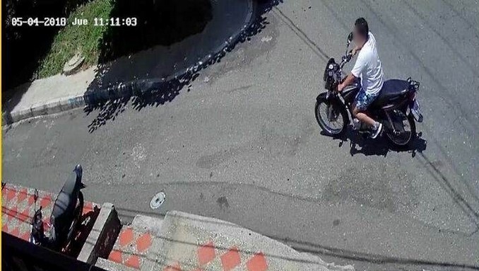 Los dos sujetos que habrían asaltado a un vigilante en Pedregal