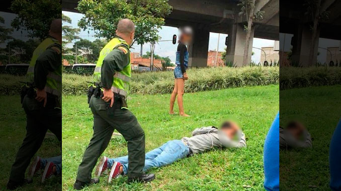 Rápida reacción policial permitió la captura de tres presuntos ladrones en el centroriente de Medellín