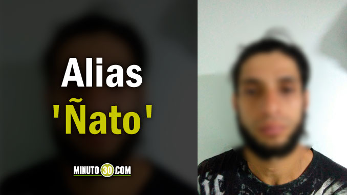 VIDEO: Cayó alias 'Ñato', señalado de extorsionar a un empleado de una ruta buses de San Antonio de Prado 2 Luis Fernando Quintero Muñoz, alias Ñato.