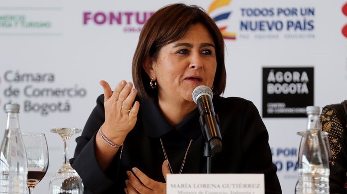 La ministra de Turismo presentó nuevas oportunidades para la inversión nacional y extranjera en el sector 1 ministra de Comercio Industria y Turismo Maria Lorena Gutierrez