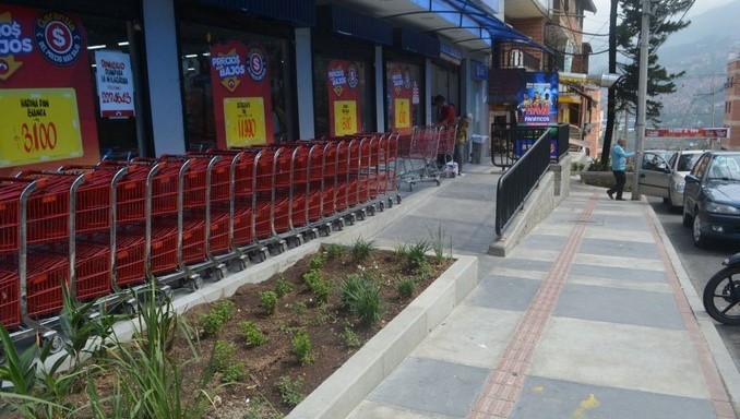 Así se ve La Milagrosa luego de la renovación de sus andenes