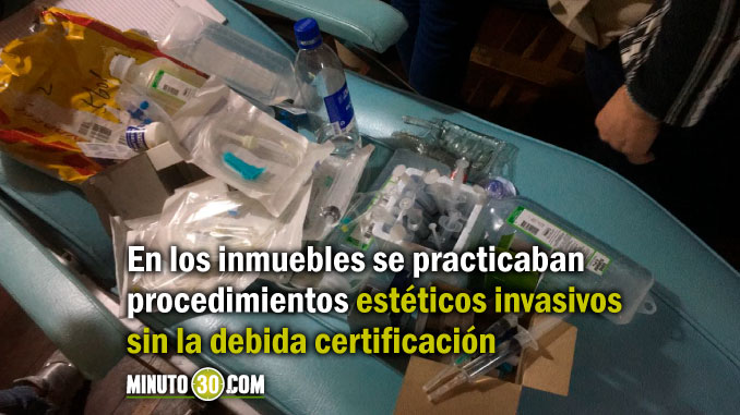 Adelantan operativos en viviendas que funcionaban como centros estéticos sin autorización