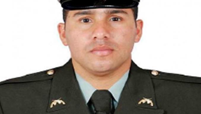 El patrullero de la Sijín Eduardo Bolaño Guzmán