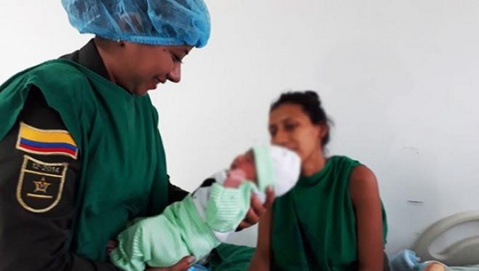 Policías asistieron un parto en una vivienda de Ibagué