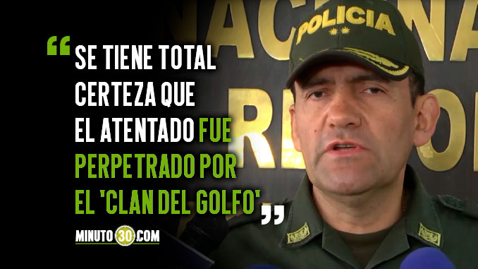 $40 millones, la recompensa para capturar a los responsables de atentado en Urabá