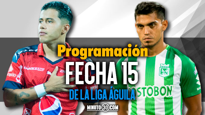 La jornada 15, que será definitiva, ya tiene fecha y hora 5 portada programacion liga aguila fecha 15