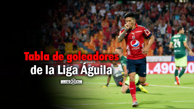 Germán Cano, tras el nuevo líder de la tabla de goleadores 5 portada tabla de goleadores liga aguila fecha 12