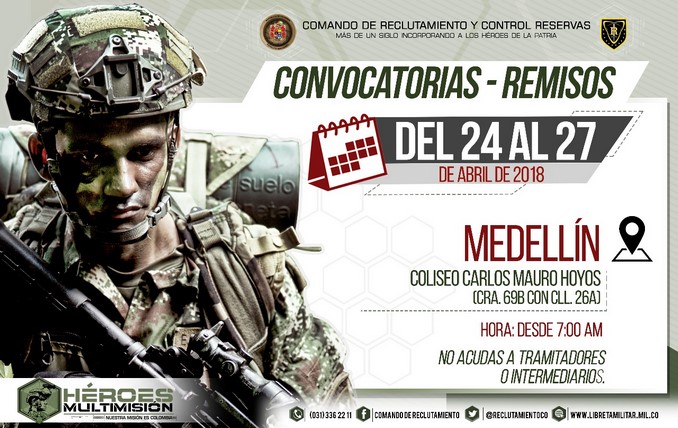 Habrá jornada de amnistía para remisos en Medellín