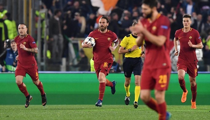 Una tarde gloriosa en Roma para dejar sin chances al Barcelona