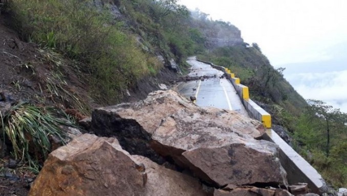 derrumbe en Santander