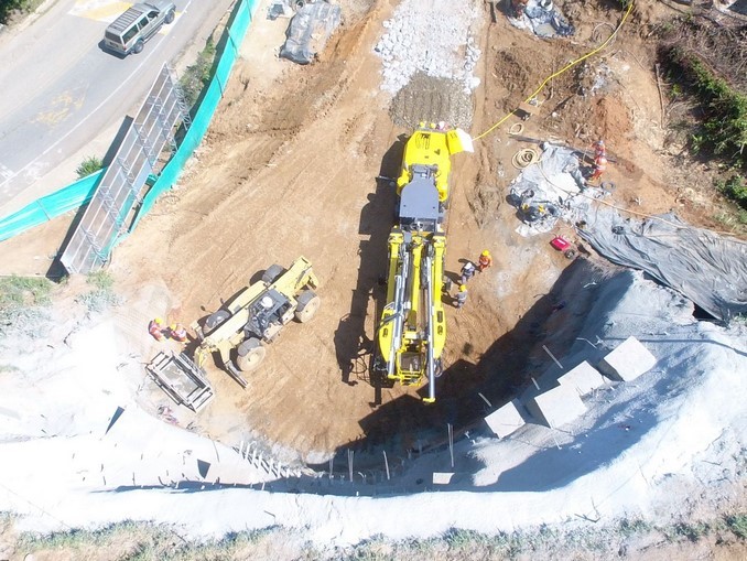 Así avanza la excavación de los túneles 17 y 18 del Túnel del Toyo
