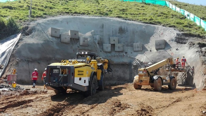 FOTOS: Así avanza la excavación de los túneles 17 y 18 del Túnel del Toyo