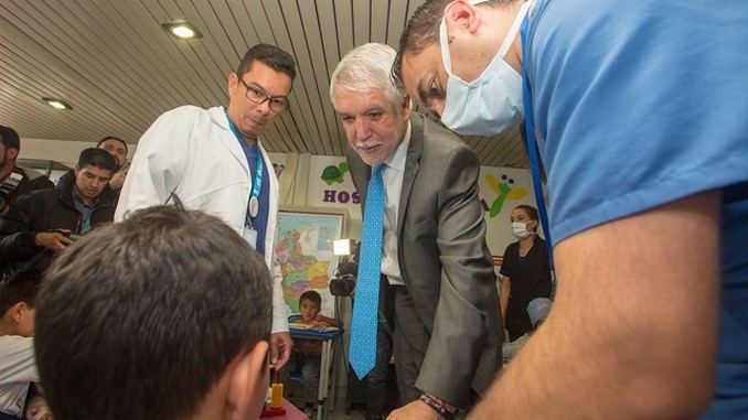 Hospital San Blas en Bogotá estrena unidad de pediatría