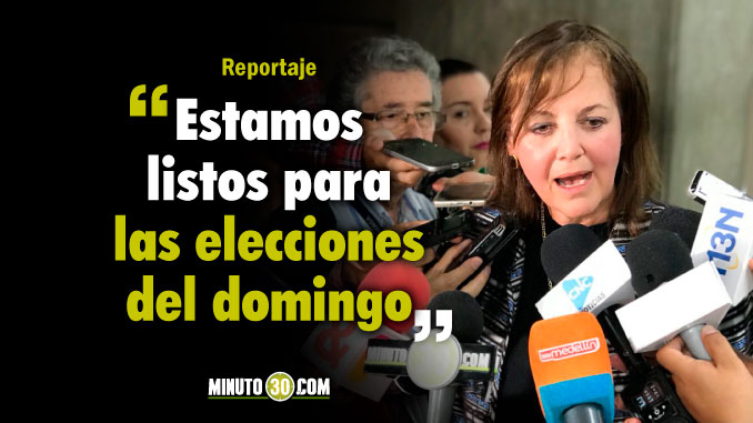 Antioquia ya está preparada para las elecciones presidenciales del próximo domingo