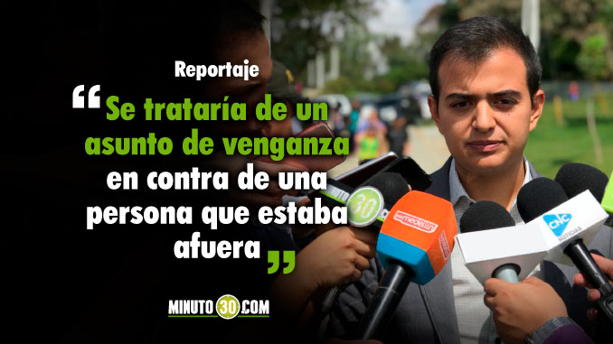 Ataque en la comuna 13 no estaba dirigido al líder de derechos humanos: Secretario de Seguridad