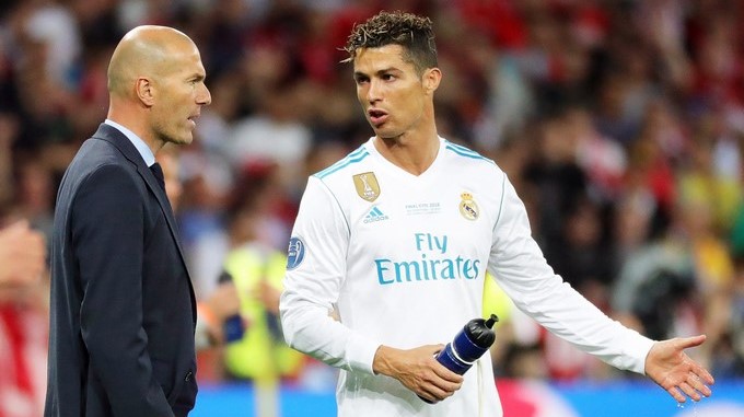 Cristiano se despide de Zidane: “Solo siento orgullo de haber sido tu jugador”