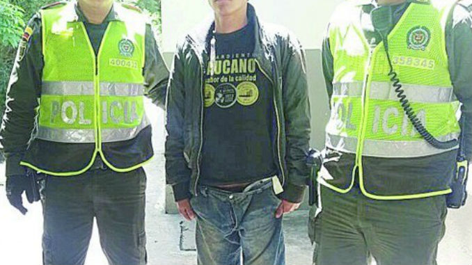 Con un revólver lo cogieron en San Fernando, Itagüí 1 Capturado_hurto