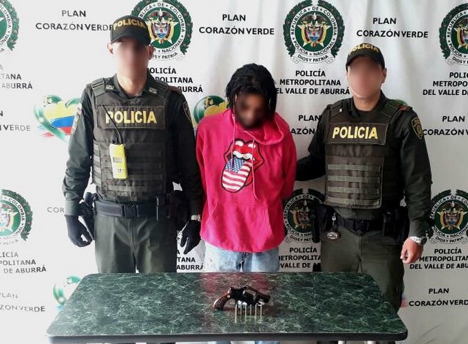 Capturado por porte ilegal de arma de fuego en Itagüí 2 Capturado itagui porte ilegal arma
