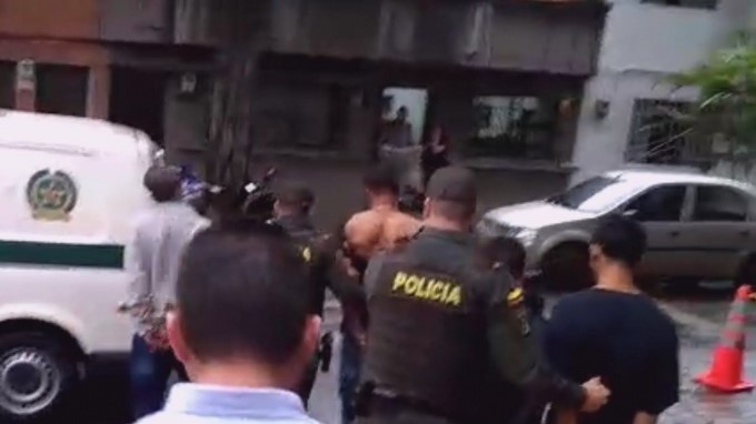 EN VIDEO: Uno de los ladrones del banco en La América es menor de edad