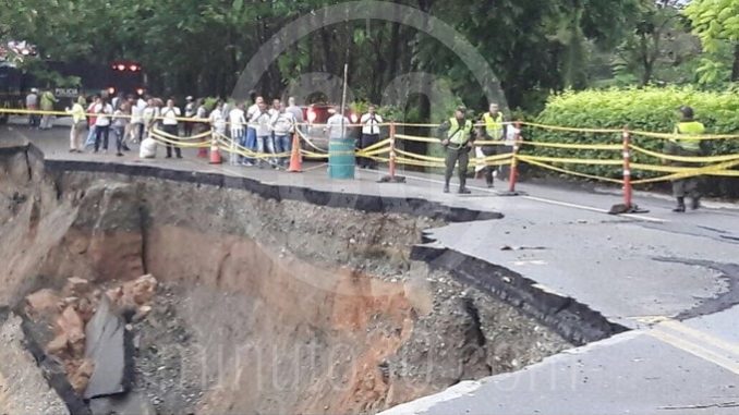 Caída bancada Tarazá - Caucasia