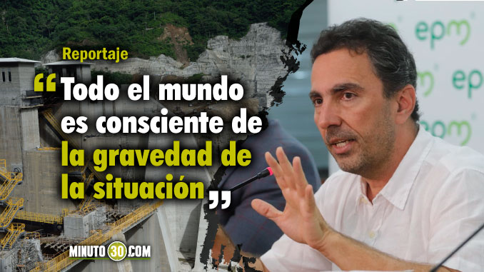 ‘En ningún momento EPM ha ocultado la gravedad de la situación’, Jorge Londoño de la Cuesta