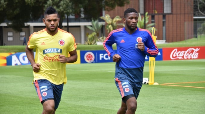 Fotos y video: La Selección Colombia entrena con 20 jugadores en Bogotá